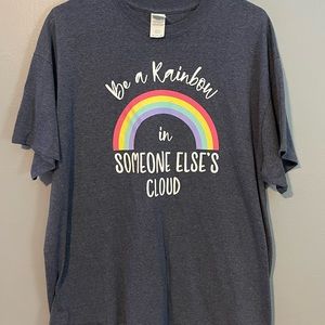 Size XL rainbow T-shirt 🌈